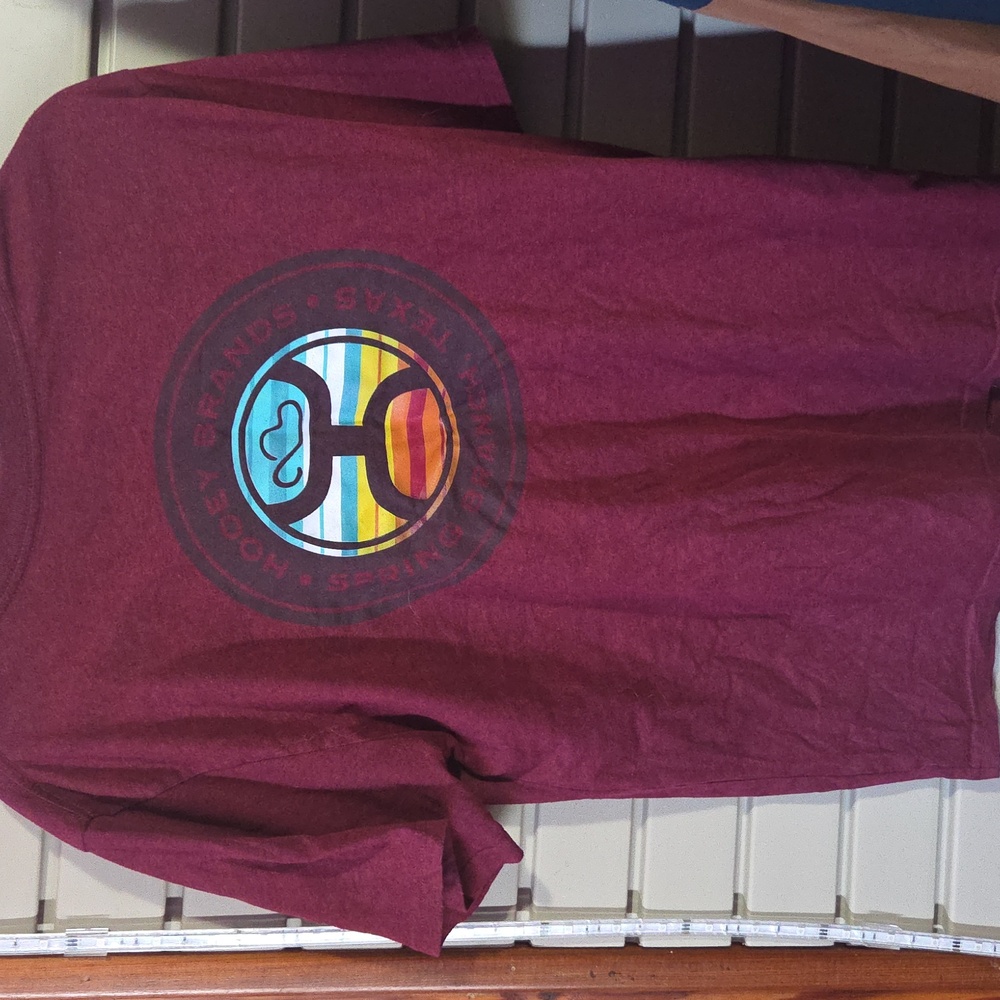 Burgundy HOOEY Graphic T-Shirt